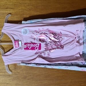 Girls Barbie shirt & skirt set - L (10-12)